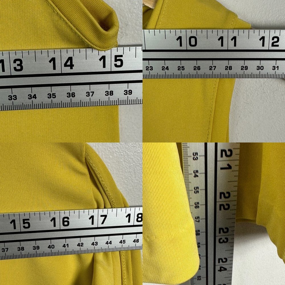 Wilfred Yellow Top Luciole Wrap Around Tank Balletcore Size XXS‎ Mustard Yellow - Picture 12 of 14